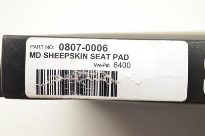 Pro Pad 0807-0006, 6400 Sheepskin Gel Seat Pad NOS