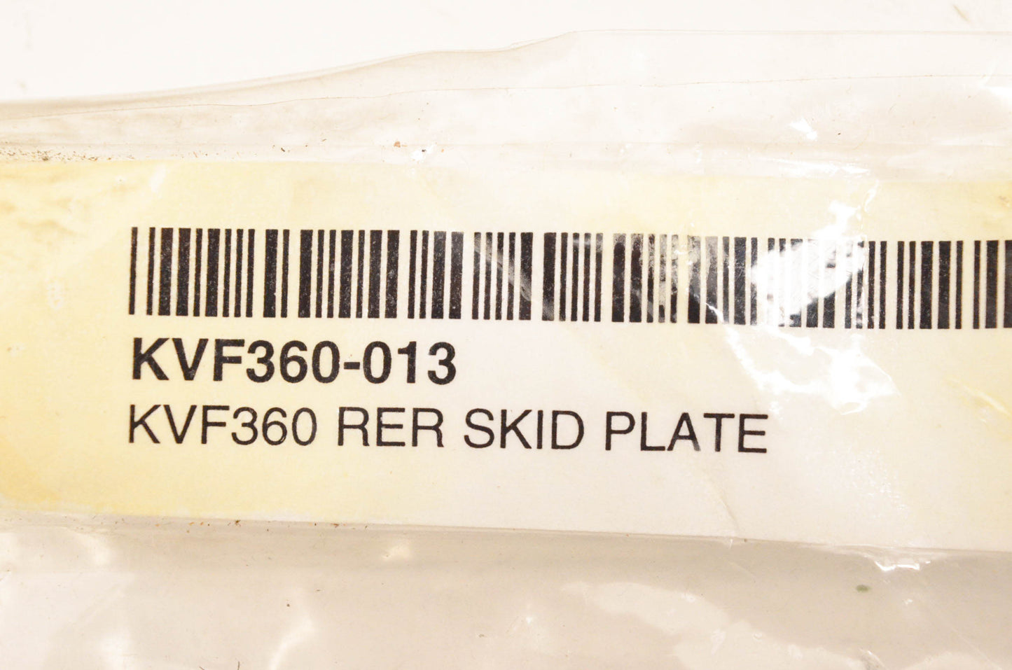 Metaltek KVF360-013 KVF360 Rear Skid Plate NOS