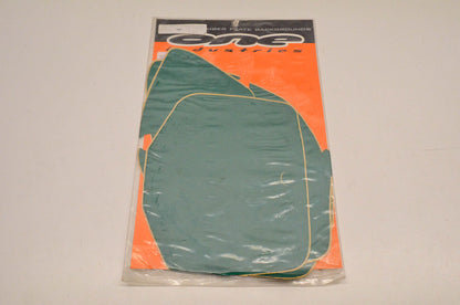One Industries BG-KW102-GR Pre Cut Number Plate Backgrounds Green NOS