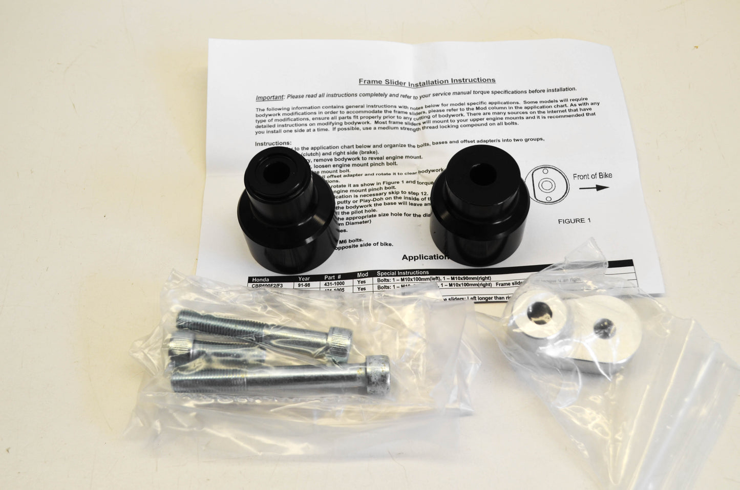 LockHart Phillips 431-1205 Slider Bases NOS