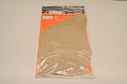One Industries BG-KW101-CL Pre Cut Number Plate Backgrounds Clear NOS