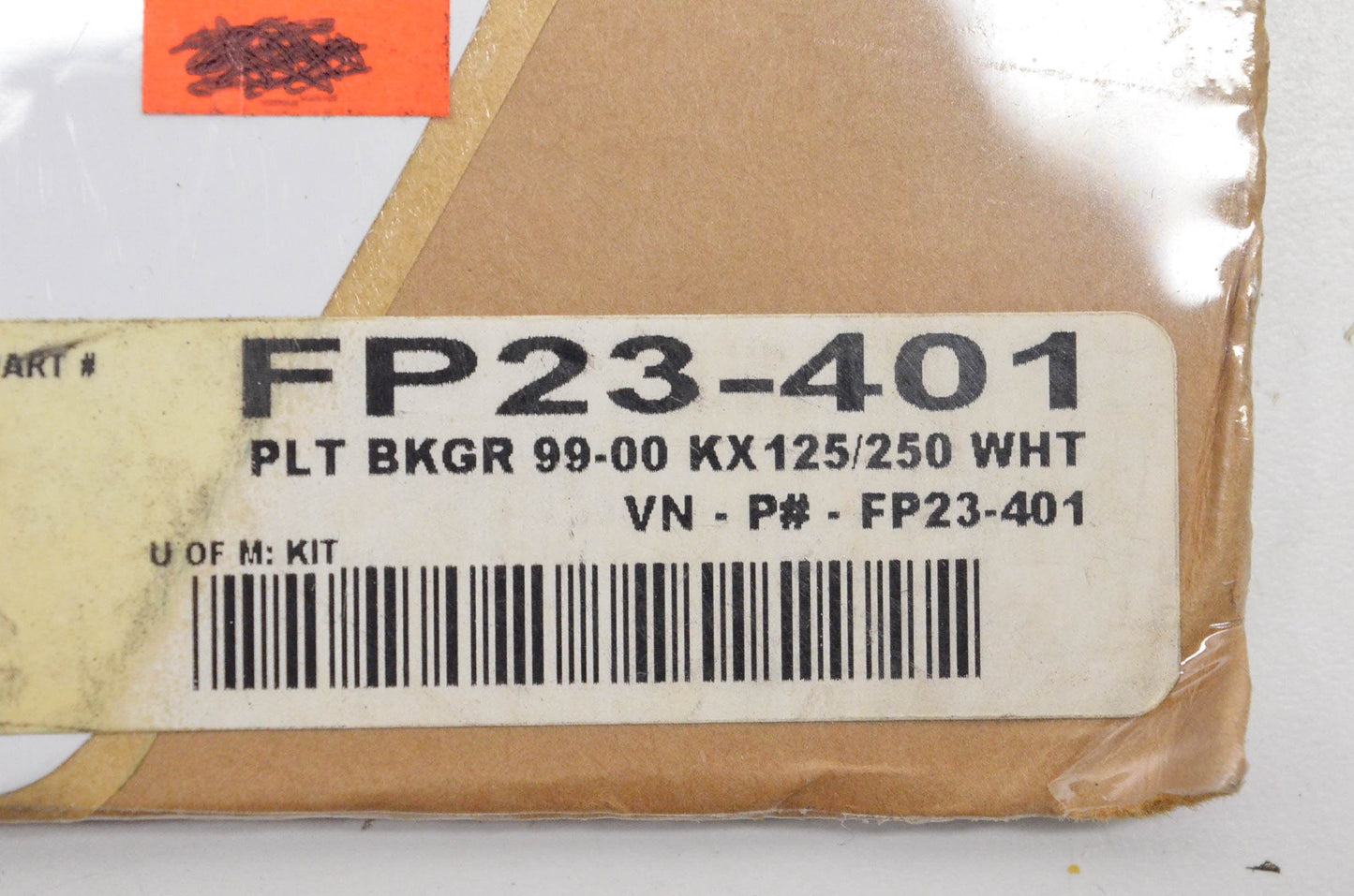 Factory Concepts FP23-401 Plate Background White NOS