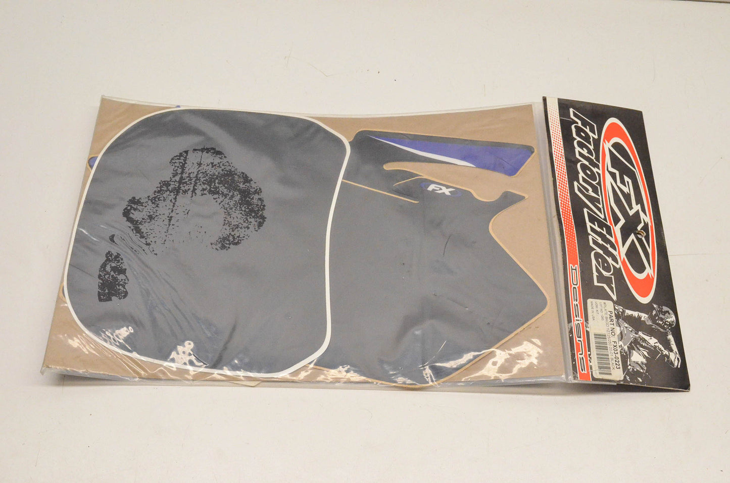 Factory Effex FX03-0223 Plate Background Black NOS