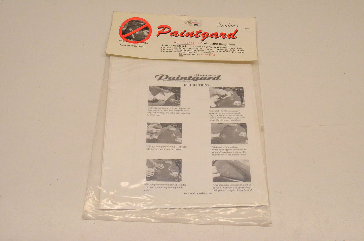 Snider's 246-1200 Paintgard Protective Vinyl Film NOS