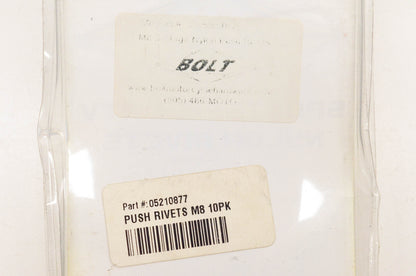 Bolt 05210877, 2005-8SRIV Push Rivet QTY 10 NOS
