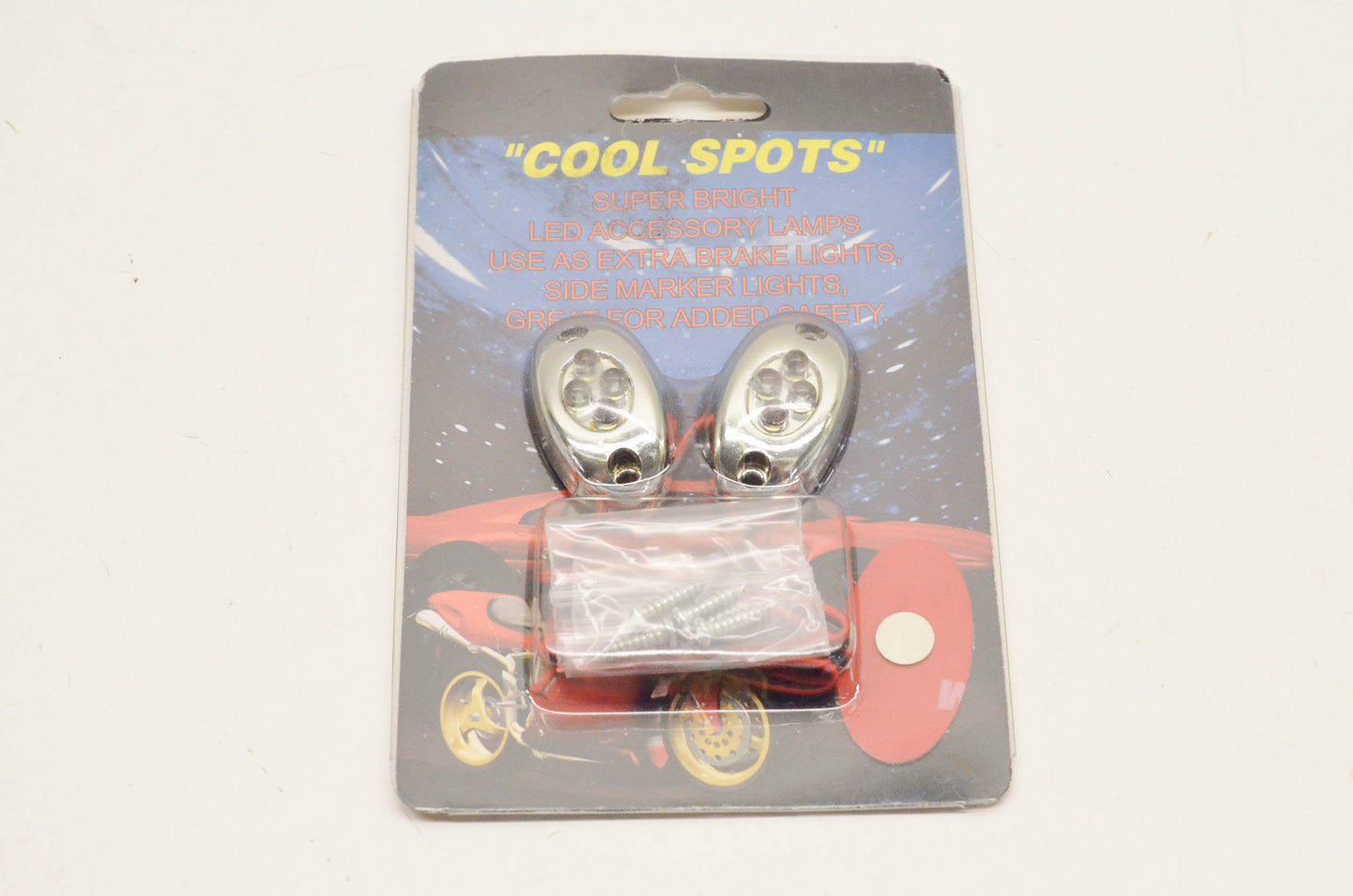 Wixtech 43266 Cool Spots LED Accessory Lamp Kit NOS