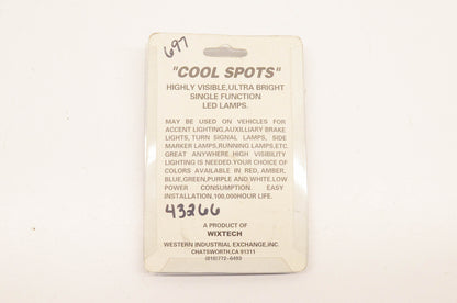 Wixtech 43266 Cool Spots LED Accessory Lamp Kit NOS