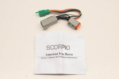 Scorpio AIH-1, 4020-0008 American Iron Horse Factory Connector NOS