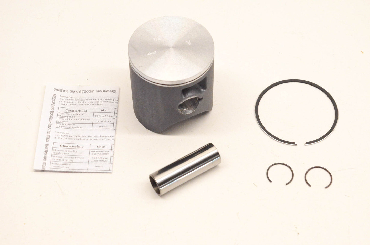 Vertex 2295A, 22295A Piston Kit NOS