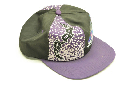 New OEM Polaris Vintage Purple Snowmobile Snapback Baseball Cap NOS