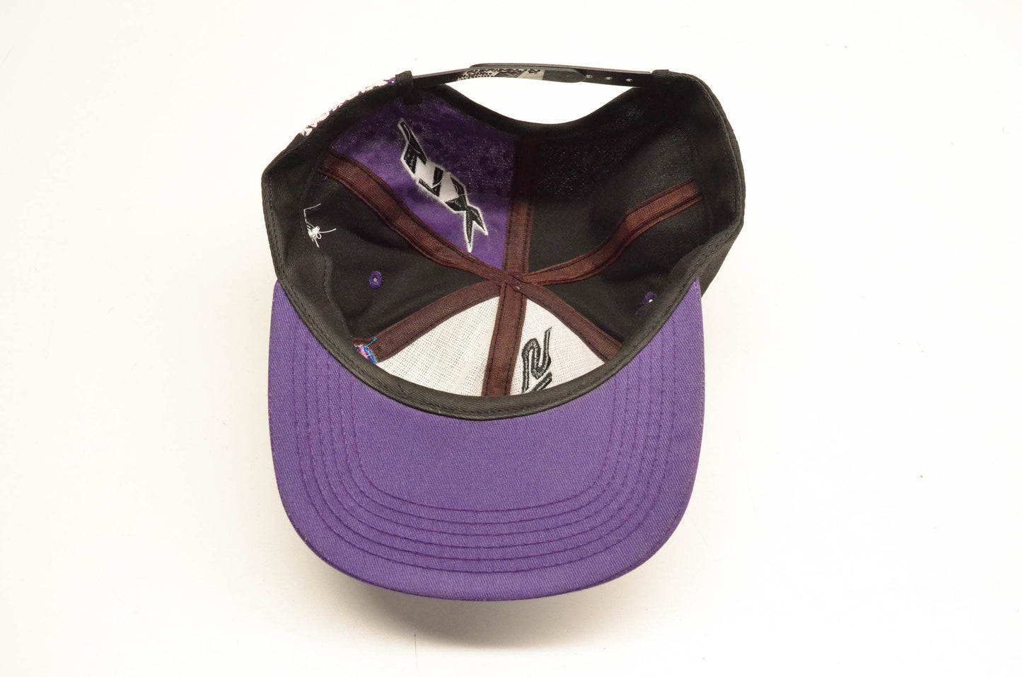 New OEM Polaris Vintage Purple Snowmobile Snapback Baseball Cap NOS