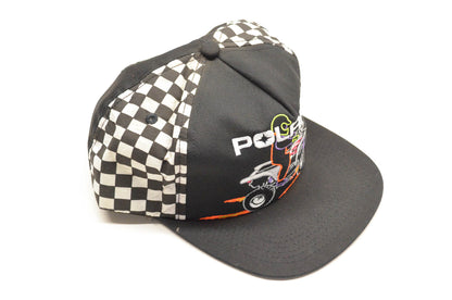 New OEM Polaris Vintage Black ATV Snapback Baseball Cap NOS