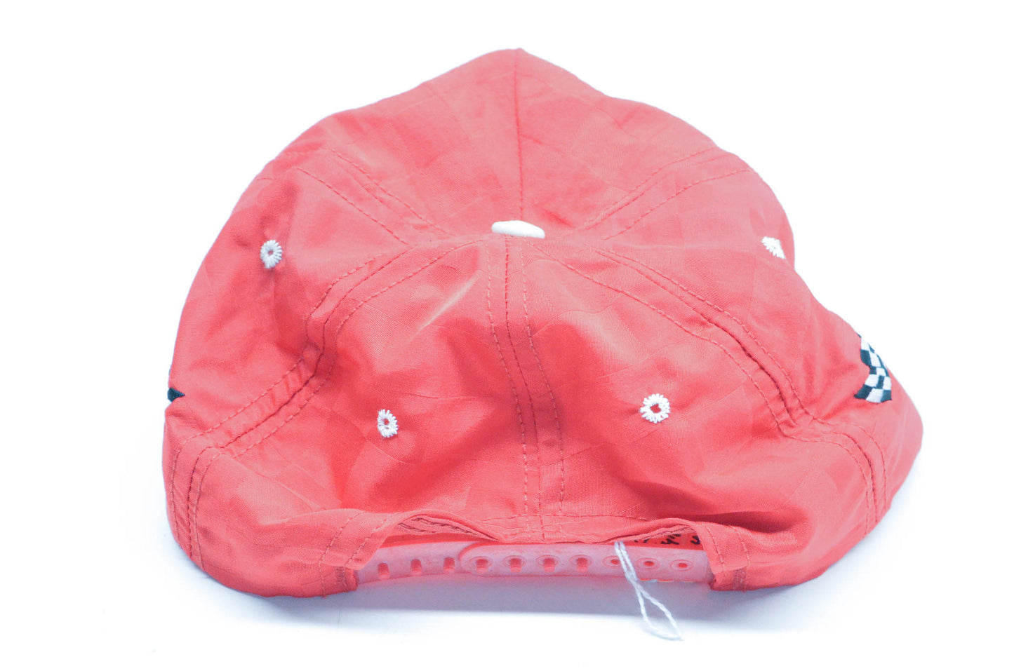 New OEM Polaris Vintage Red Racing Snapback Baseball Cap NOS