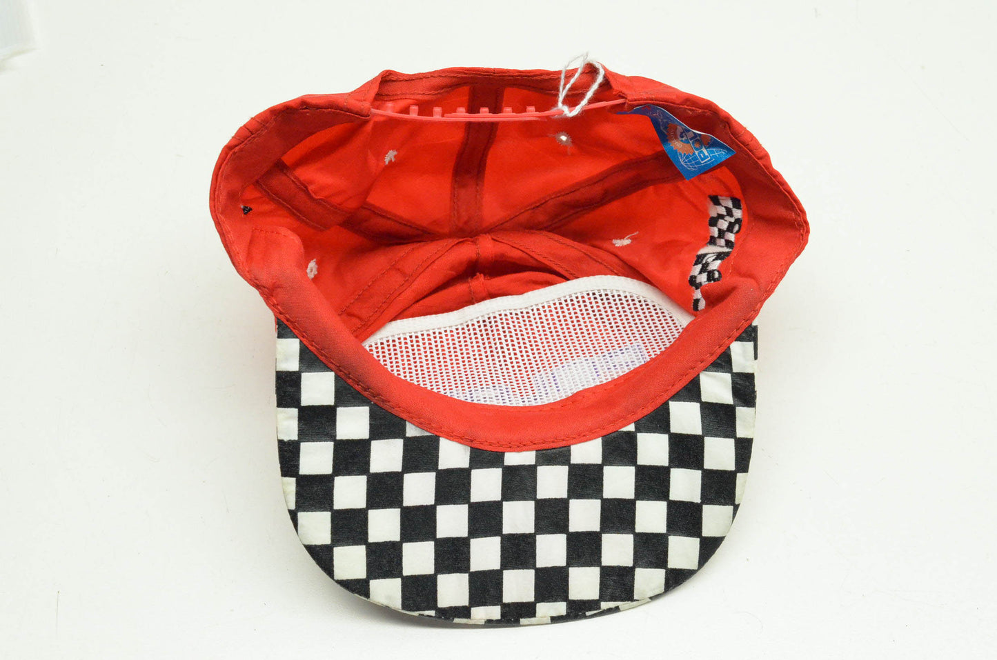 New OEM Polaris Vintage Red Racing Snapback Baseball Cap NOS