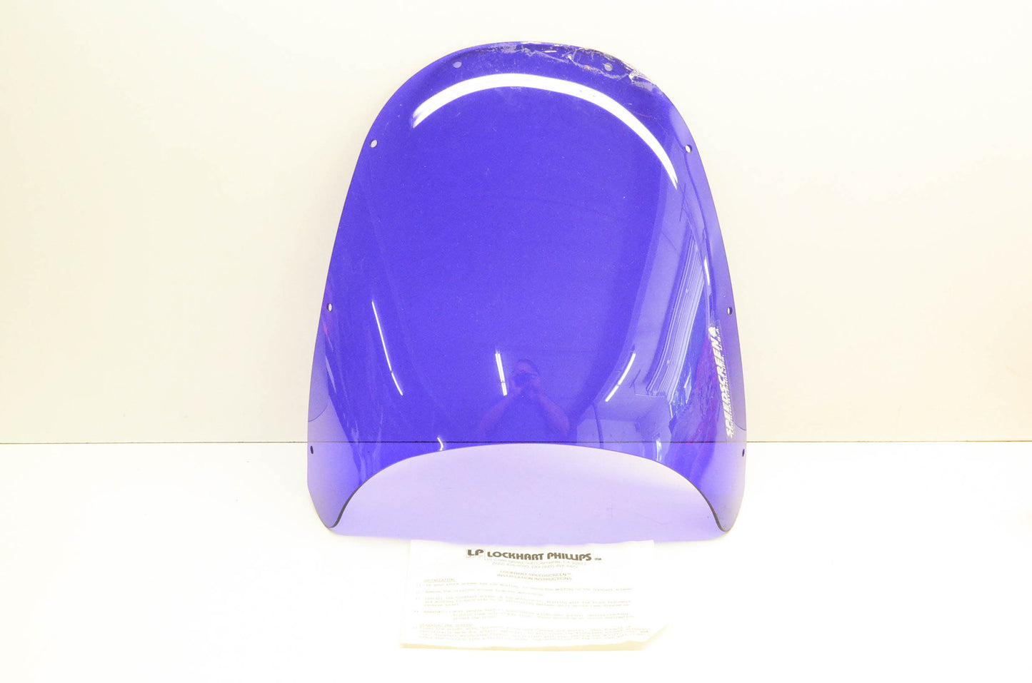 Lockhart Phillips 101-WS9025TV Windshield Violet/Purple NOS
