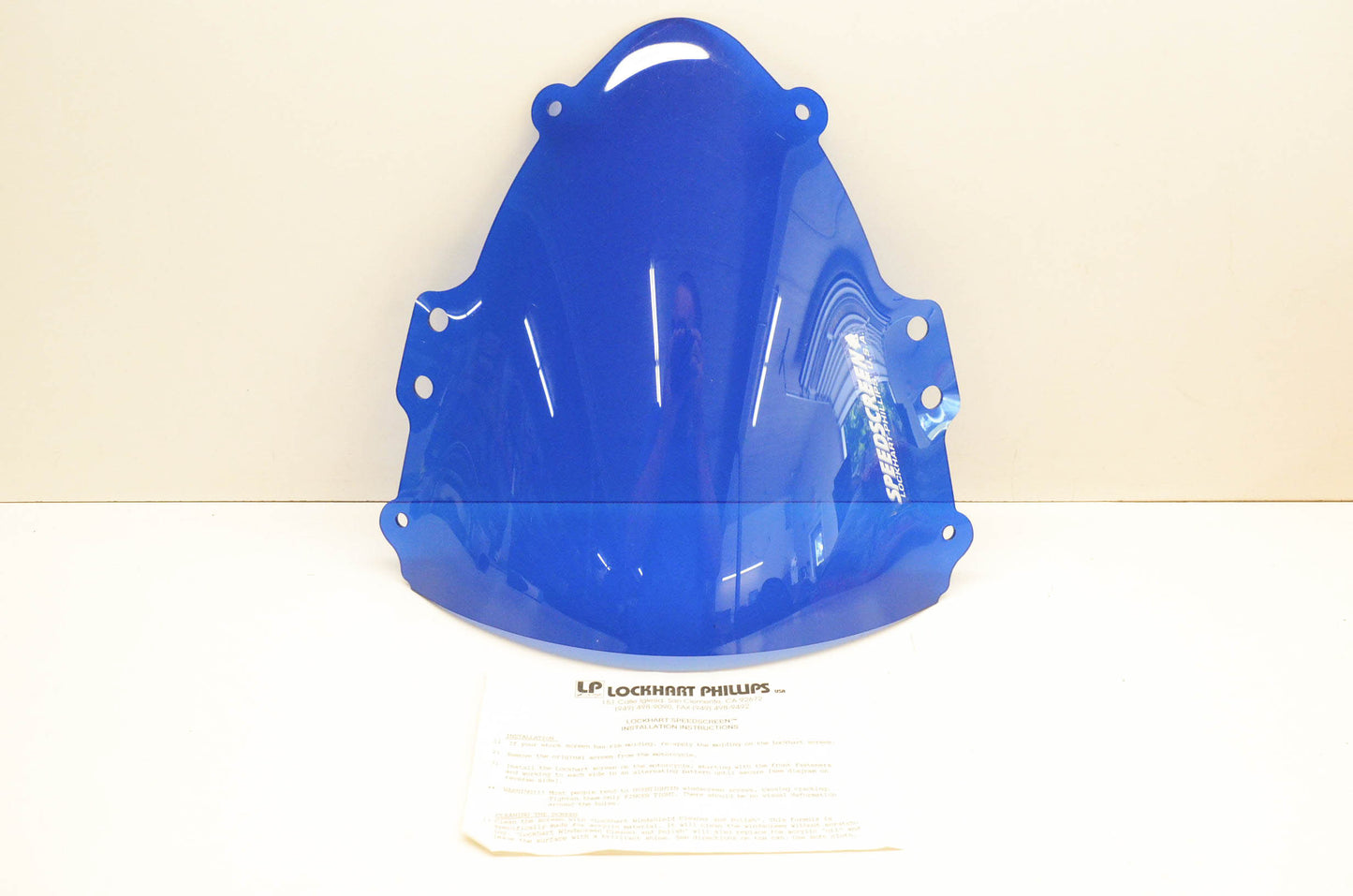 Lockhart Phillips 101-WS8030TB Windshield Blue NOS