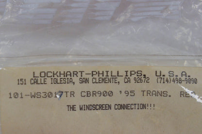 Lockhart Phillips 101-WS3017TR Windshield Red NOS