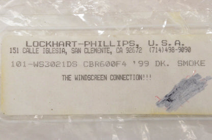 Lockhart Phillips 101-WS3021DS Windshield Dark Smoke NOS