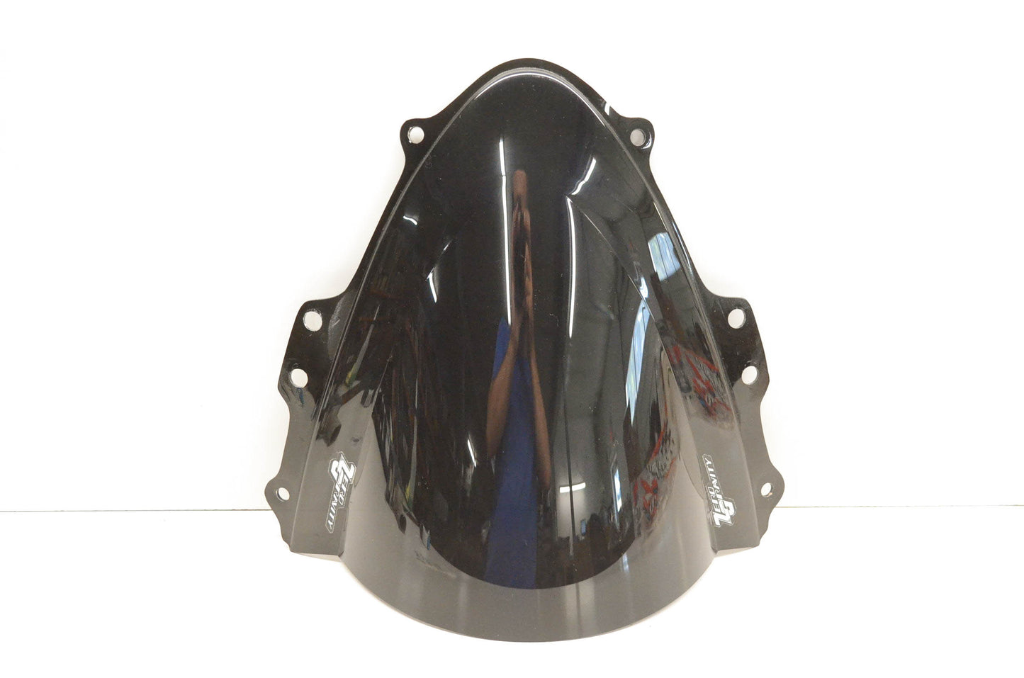 Zero Gravity 16-108-19 Double Bubble Windshield Dark Smoke NOS