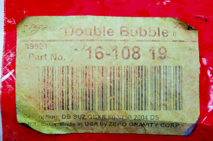 Zero Gravity 16-108-19 Double Bubble Windshield Dark Smoke NOS