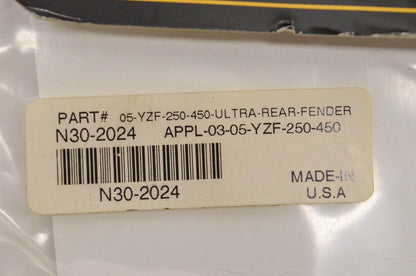 N-Style N30-2024 Rear Fender Decal NOS