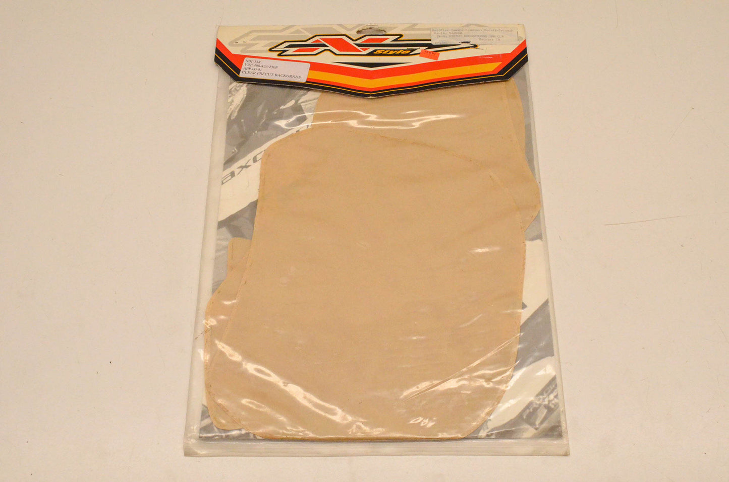 N-Style N01-138 Pre Cut Background Clear NOS