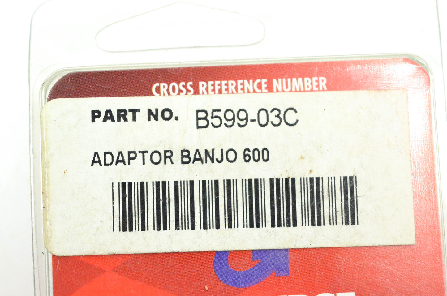 Goodridge B599-03C Adapter Banjo 600 NOS