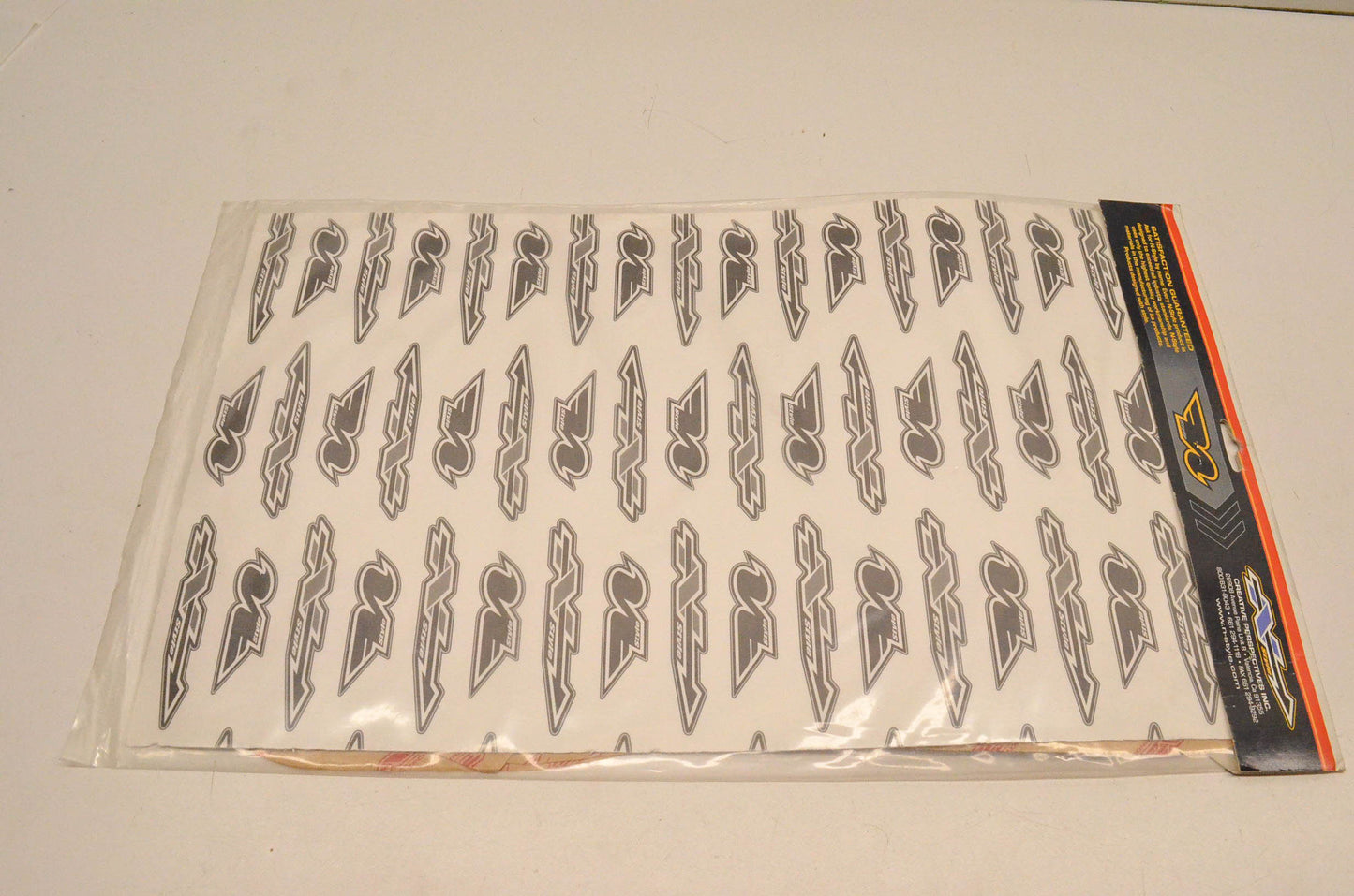 N-Style N01-140 Pre Cut Number Plate Background Clear NOS