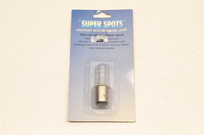 Super Spots 43047, 11571154 55W/10W Halogen Rear Brake/Tail Lamp Replacement Bulb NOS