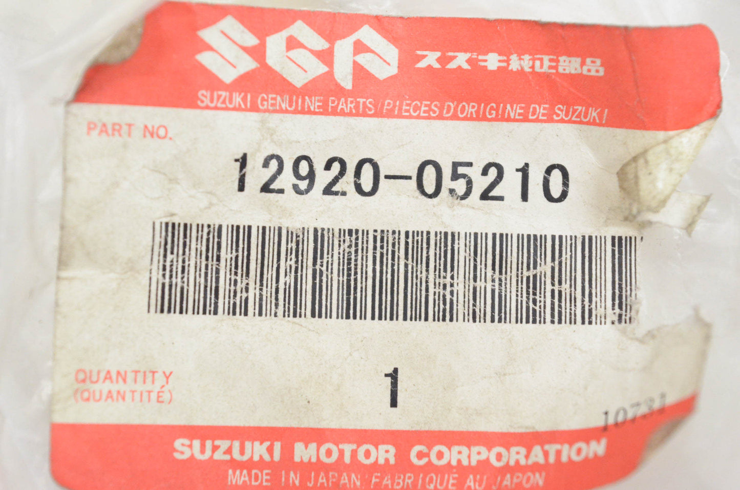 New OEM Suzuki 12920-05210 Valve Spring Kit NOS