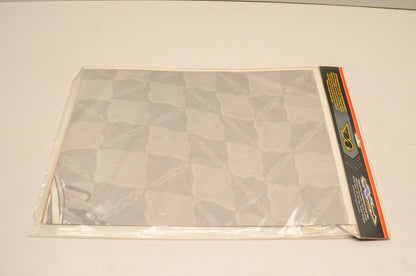 N-Style N03X Number Plate Background Kit White NOS