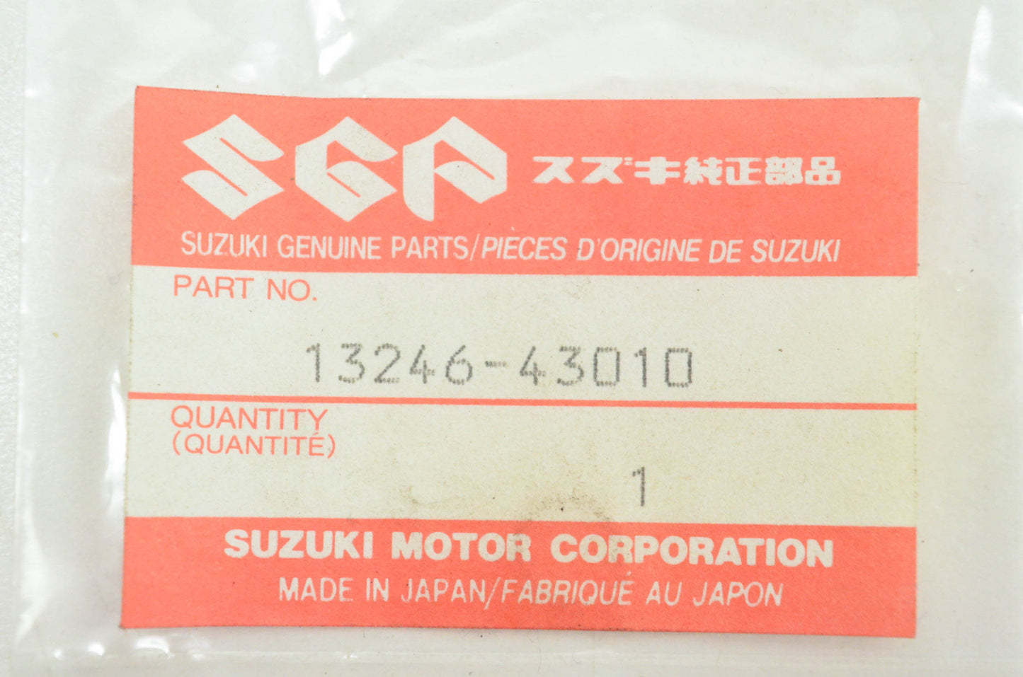 New OEM Suzuki 13246-43010 O Ring NOS