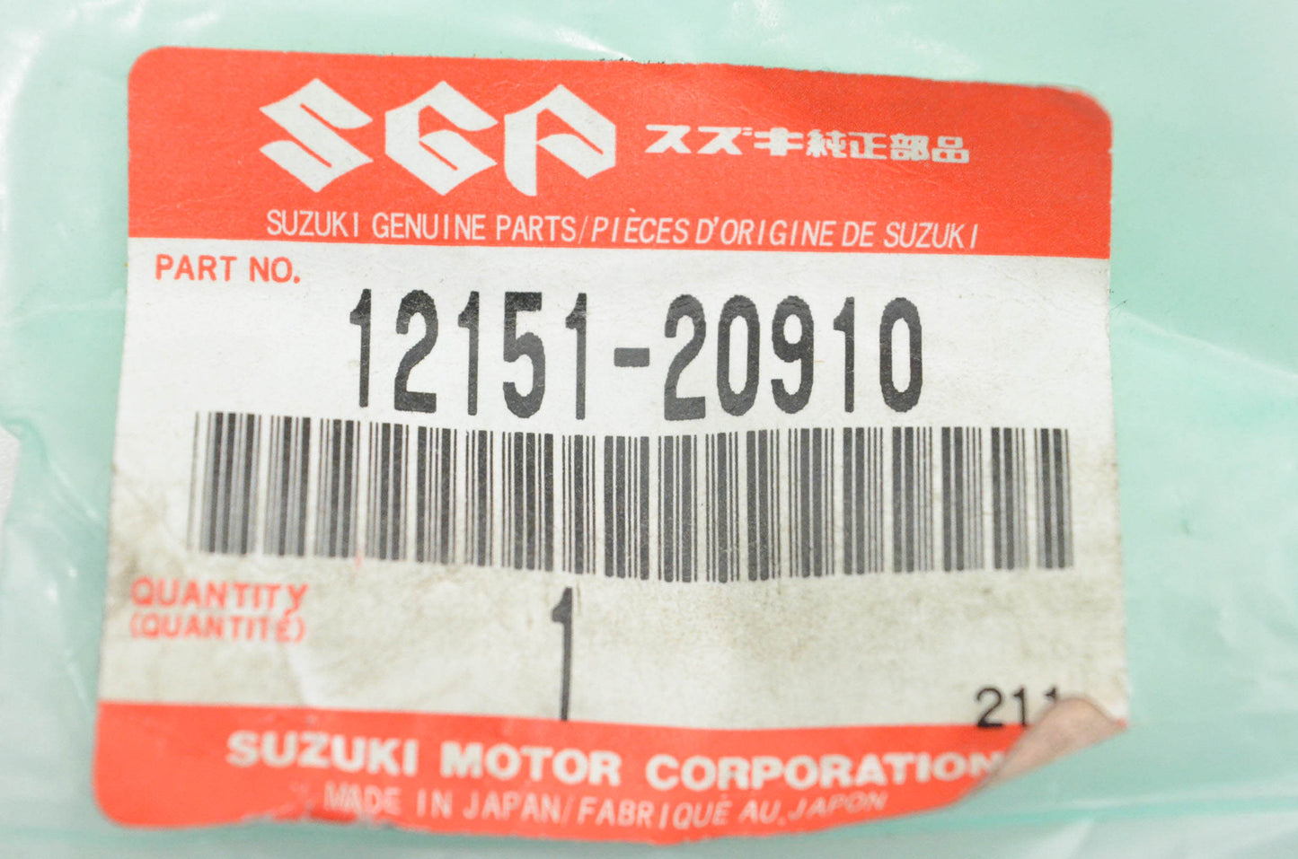 New OEM Suzuki 12151-20910 Piston Pin NOS