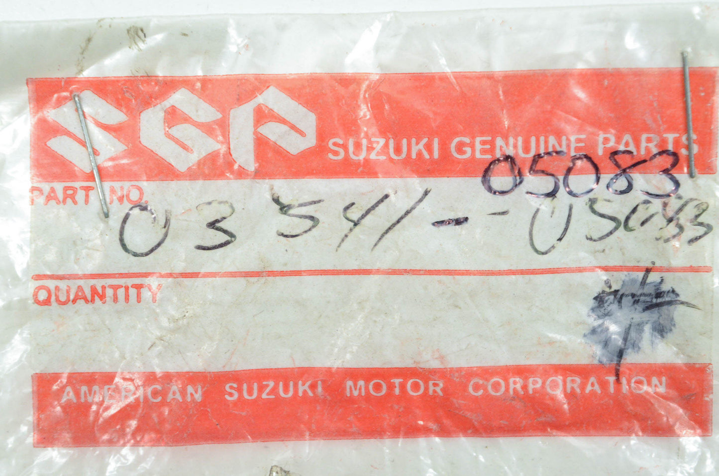 New OEM Suzuki 03541-05083 Screw NOS