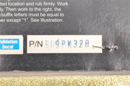 Hardline GOSPK320 Factory Matched Number Kit Gold Glitter NOS