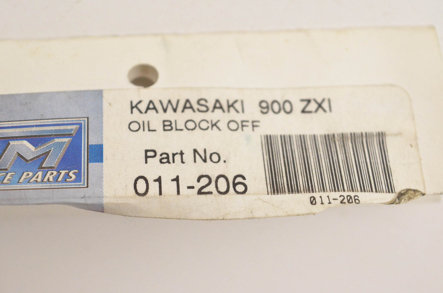WSM 011-206 Oil Block Off Kit NOS