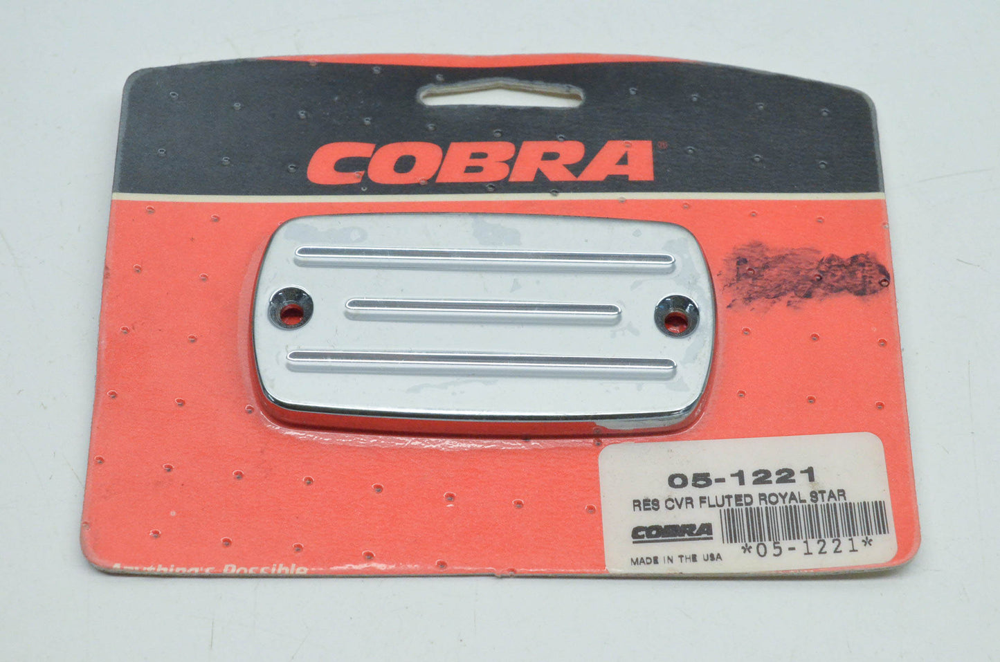 Cobra 05-1221, BLV51221 Fluted Royal Star Reservoir Cover NOS