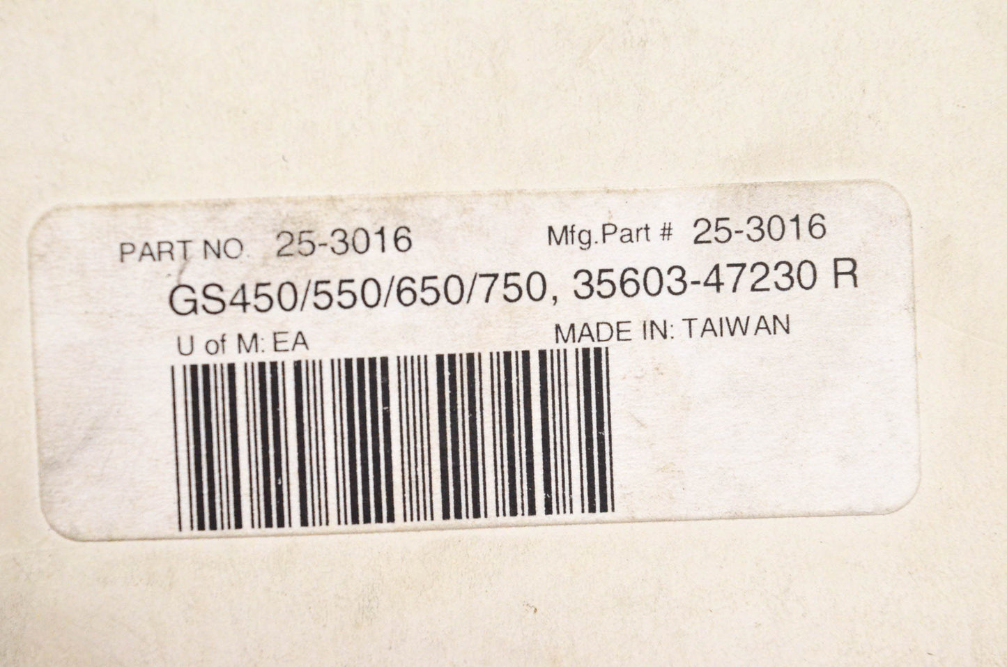 K&S Technologies 25-3016, 35603-47230 Turn Signal NOS