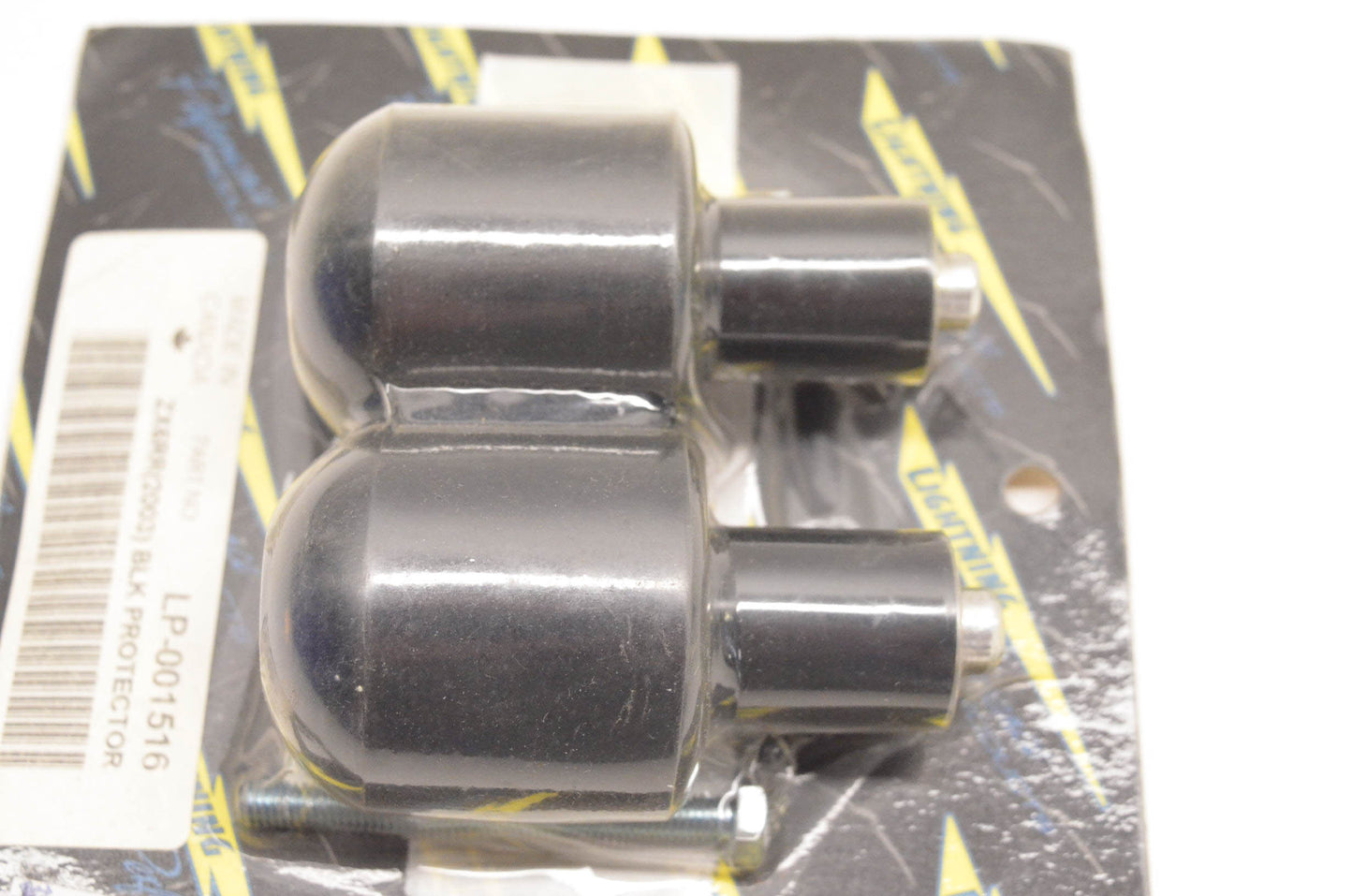 Lightning Performance Products LP-001516 Black Frame Sliders Kit NOS