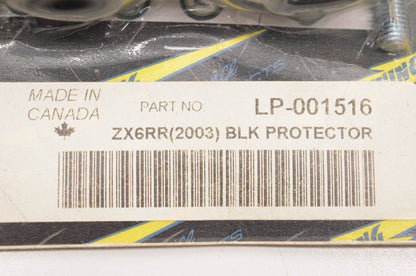 Lightning Performance Products LP-001516 Black Frame Sliders Kit NOS
