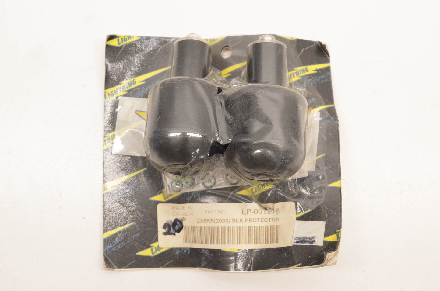 Lightning Performance Products LP-001516 Black Frame Sliders Kit NOS