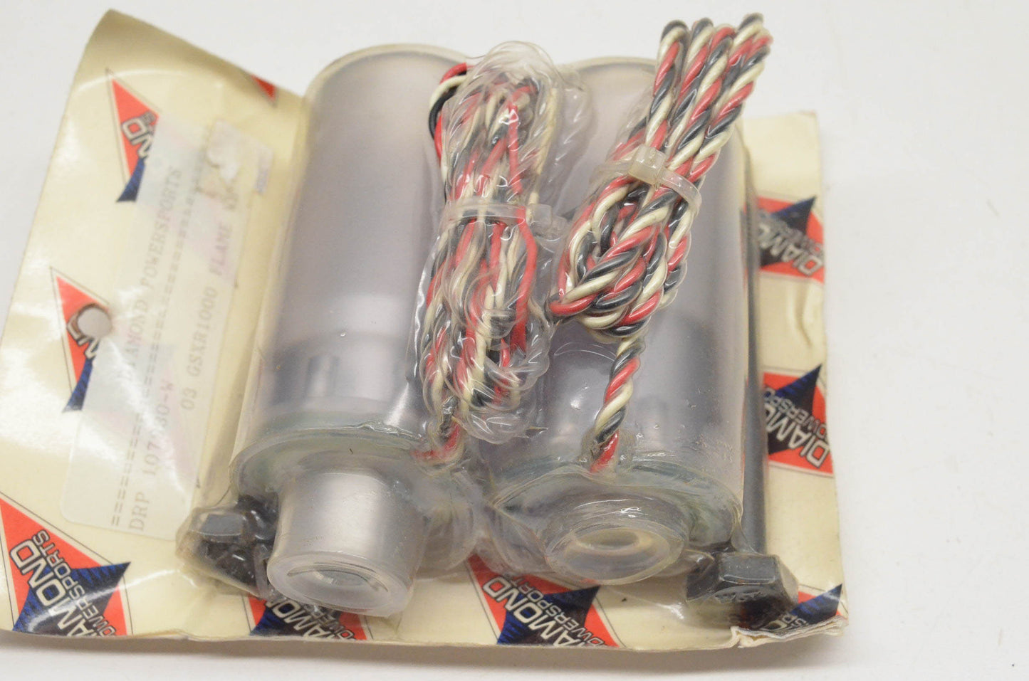 Diamond Powersports 107930-B, 107930B Flame LED Frame Sliders Kit NOS