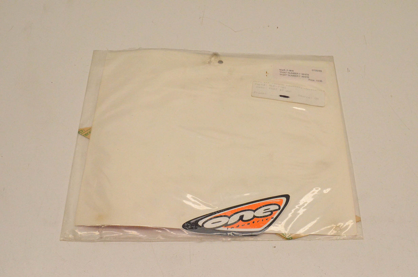 One Industries NUP-7-WH "Phat" Number 7 White NOS