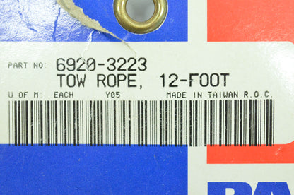 Parts Unlimited 6920-3223 Tow Rope 12' NOS