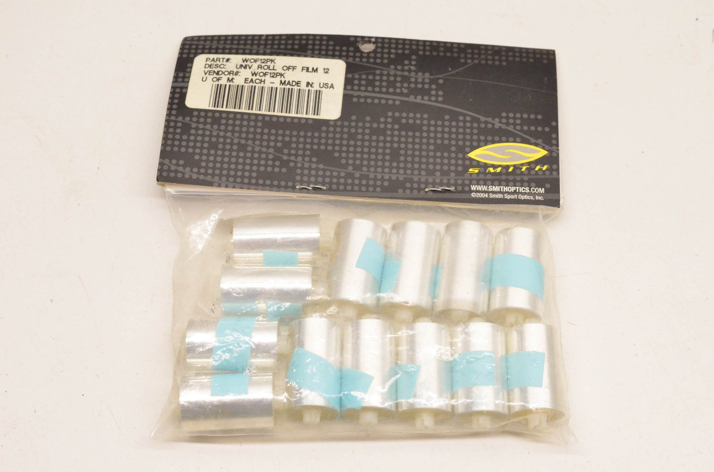 Smith WOF12PK Universal Roll Off Film Qty 12 NOS