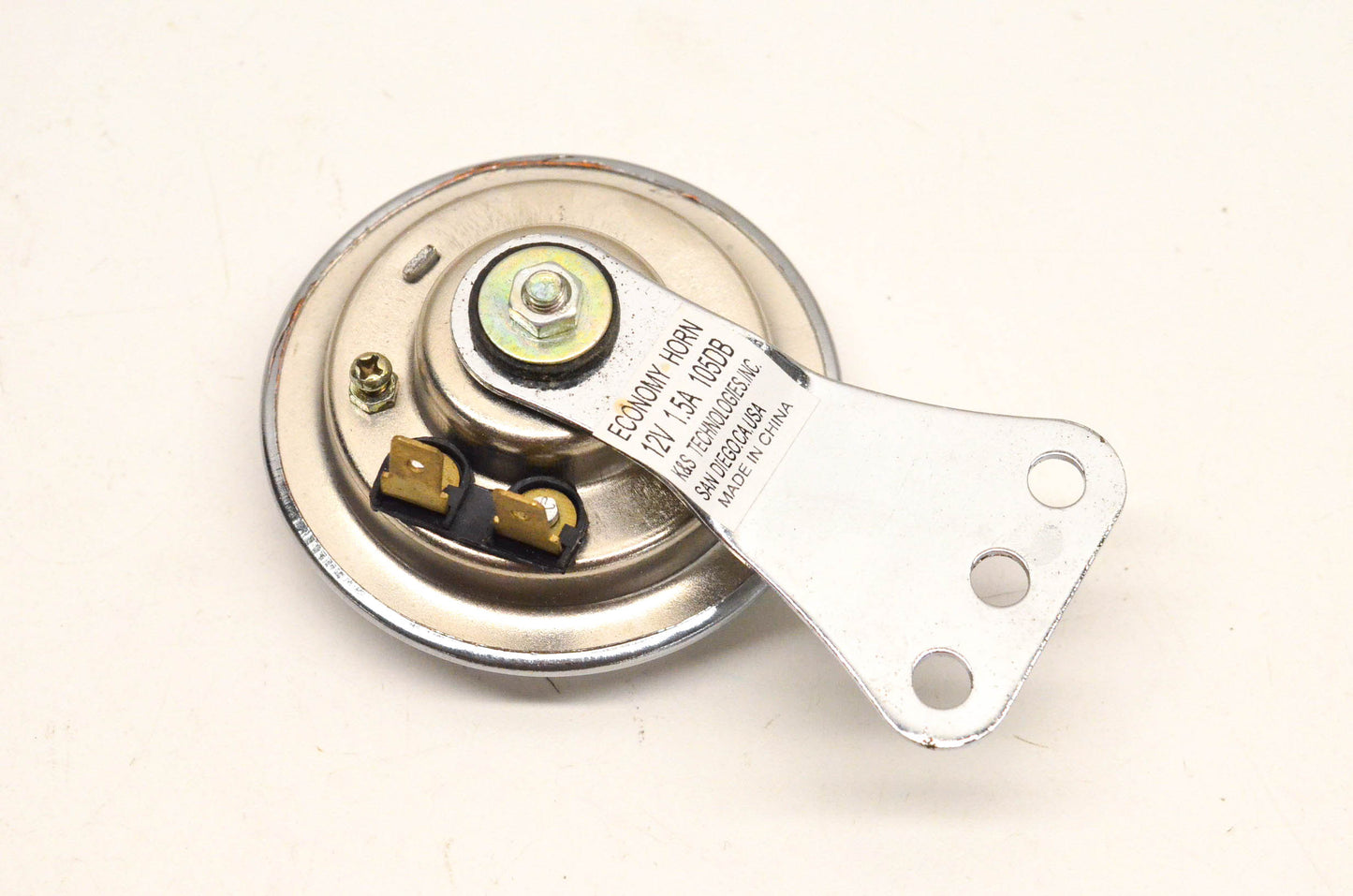 K&S Technologies 11-0101, 110101 Chrome Economy Horn NOS