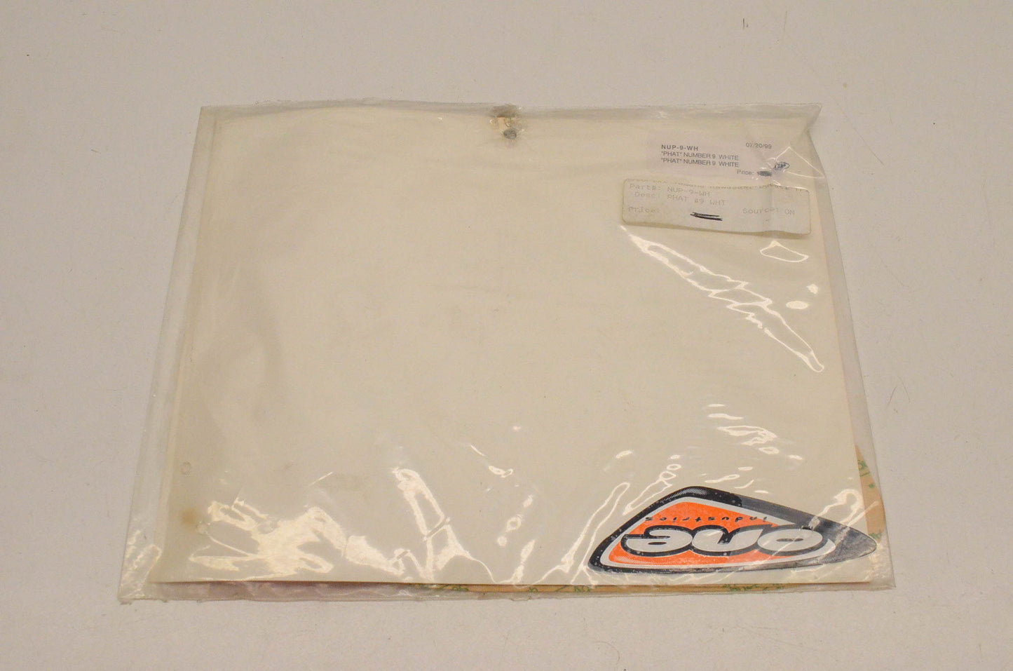 One Industries NUP-9-WH "Phat" Number 9 White NOS