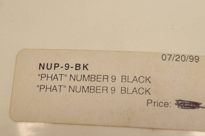 One Industries NUP-9-BK "Phat" Number 9 Black NOS