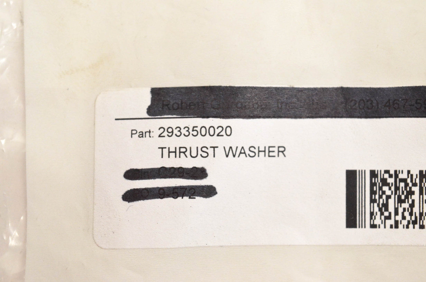 Aftermarket 293350020, P293350020 Thrust Washer NOS