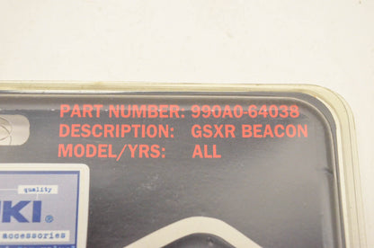 New OEM Suzuki 990A0-64038 GSXR Beacon Tank Pad NOS